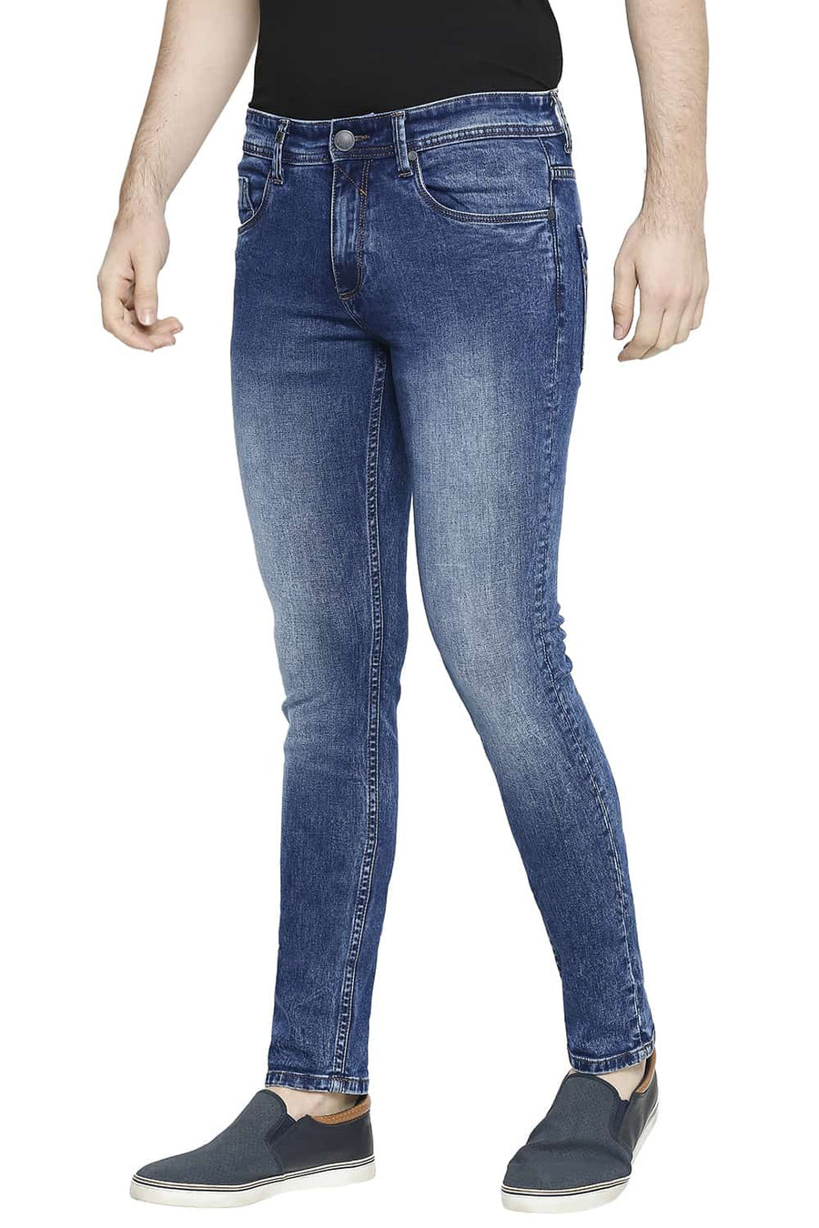 BASICS BLADE FIT MOONLIGHT BLUE STRETCH JEANS