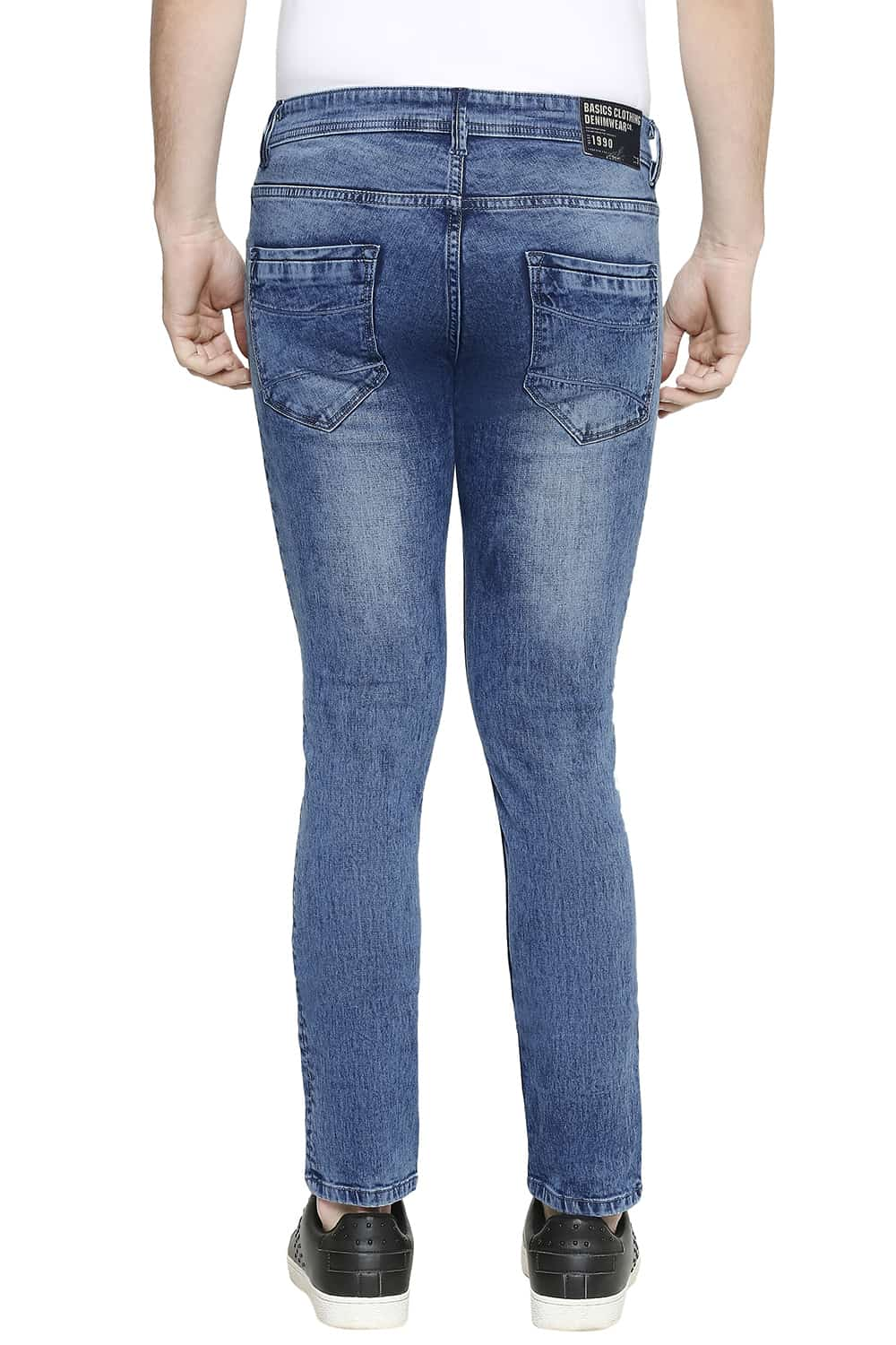 BASICS BLADE FIT STRETCH JEANS