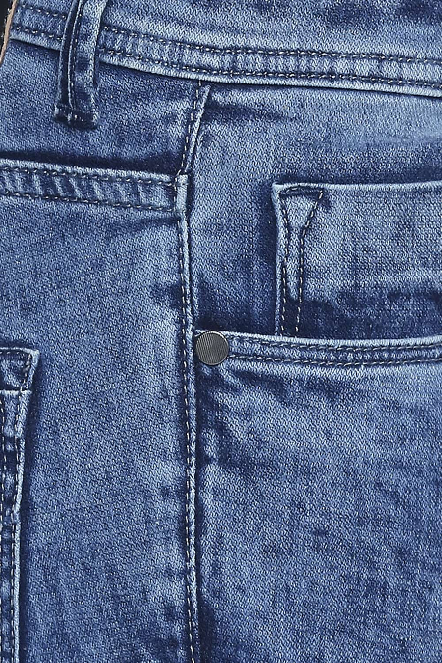 BASICS BLADE FIT CORONET BLUE STRETCH JEANS