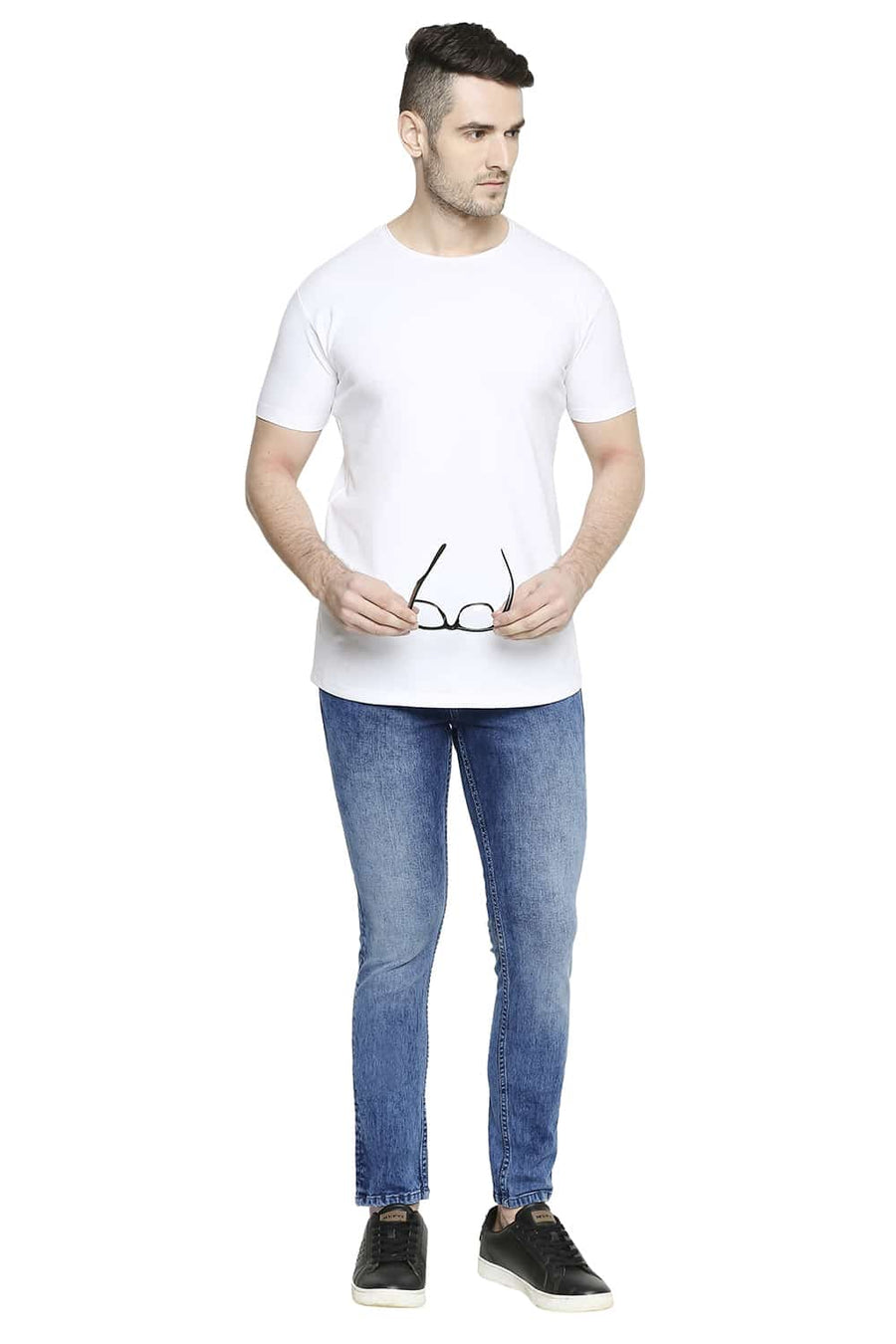 BASICS BLADE FIT CORONET BLUE STRETCH JEANS