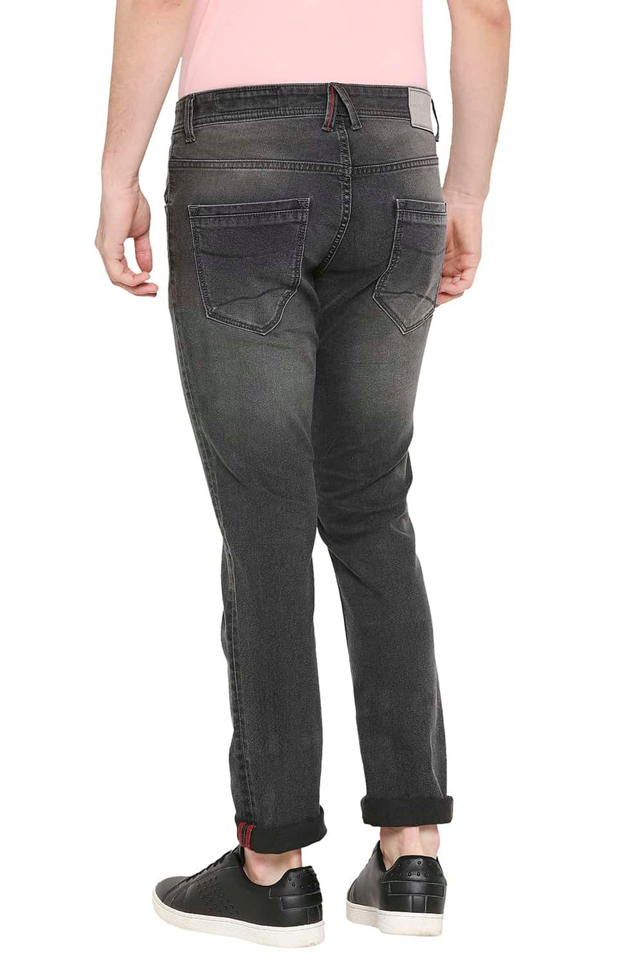 BASICS BLADE FIT DARK SHADOW STRETCH JEANS