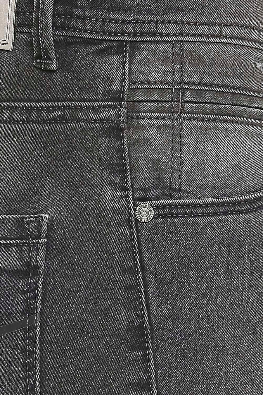 BASICS BLADE FIT DARK SHADOW STRETCH JEANS