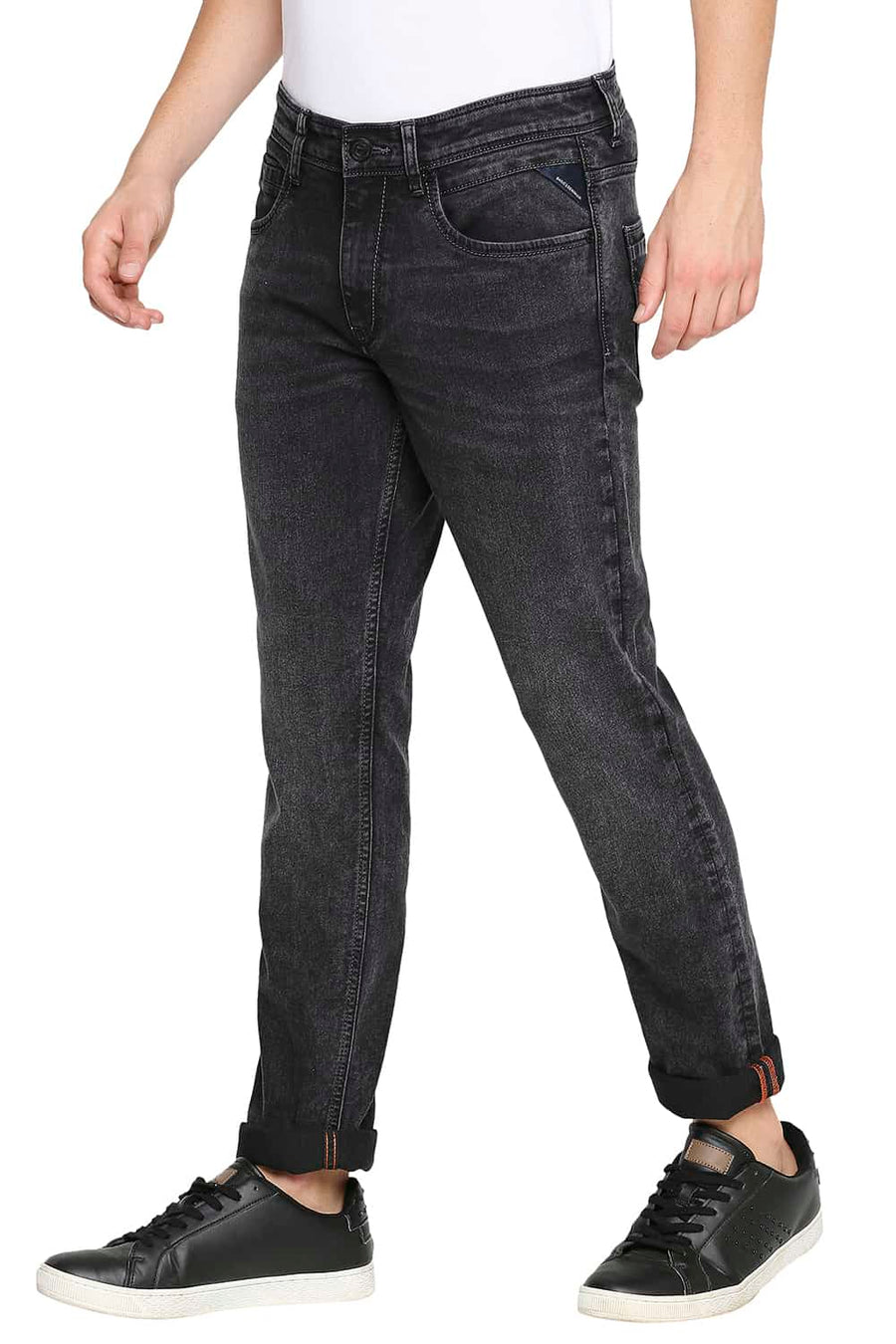 BASICS BLADE FIT RAVEN STRETCH JEANS