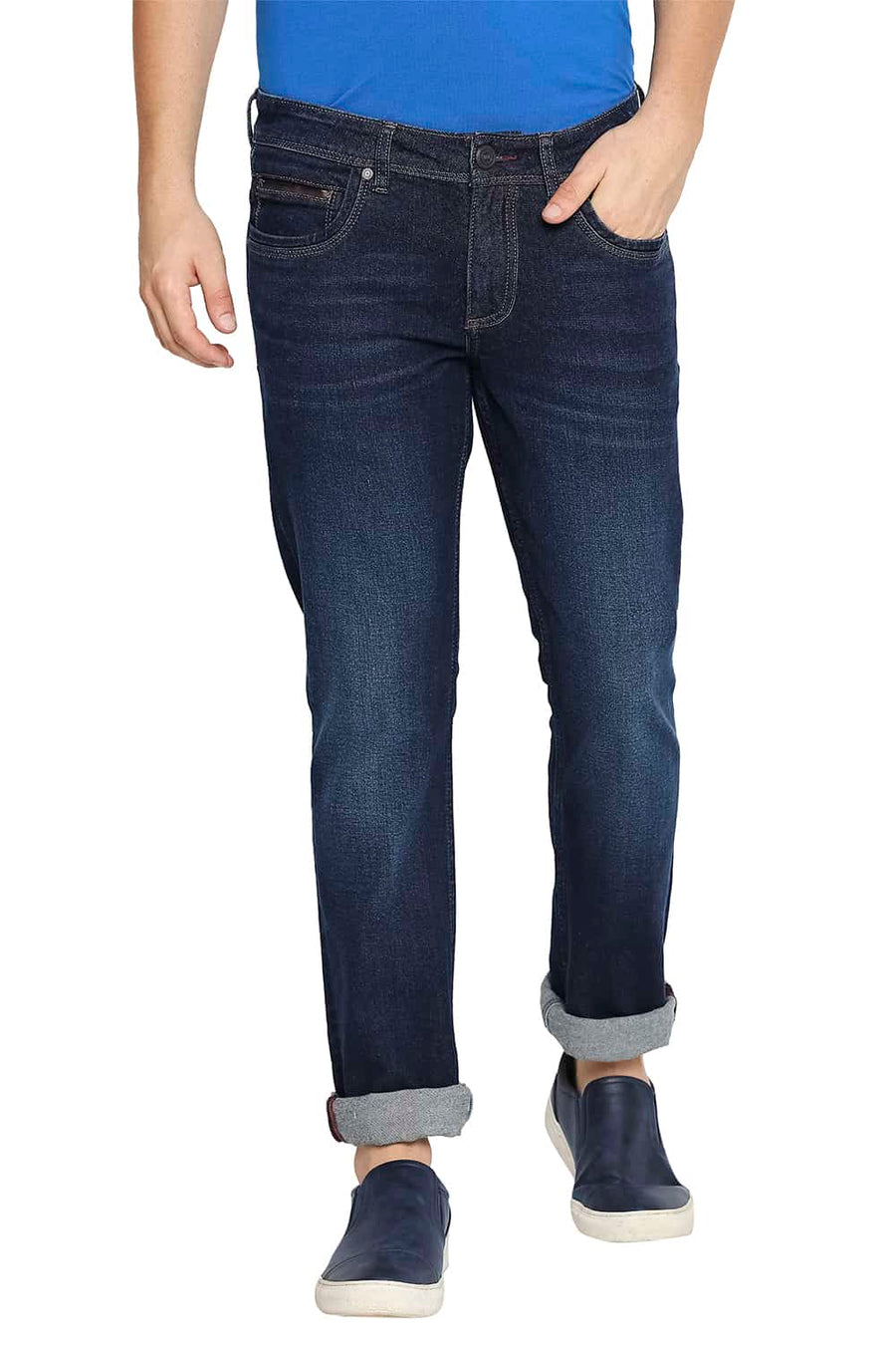 BASICS TORQUE FIT OUTER SPACE STRETCH JEANS