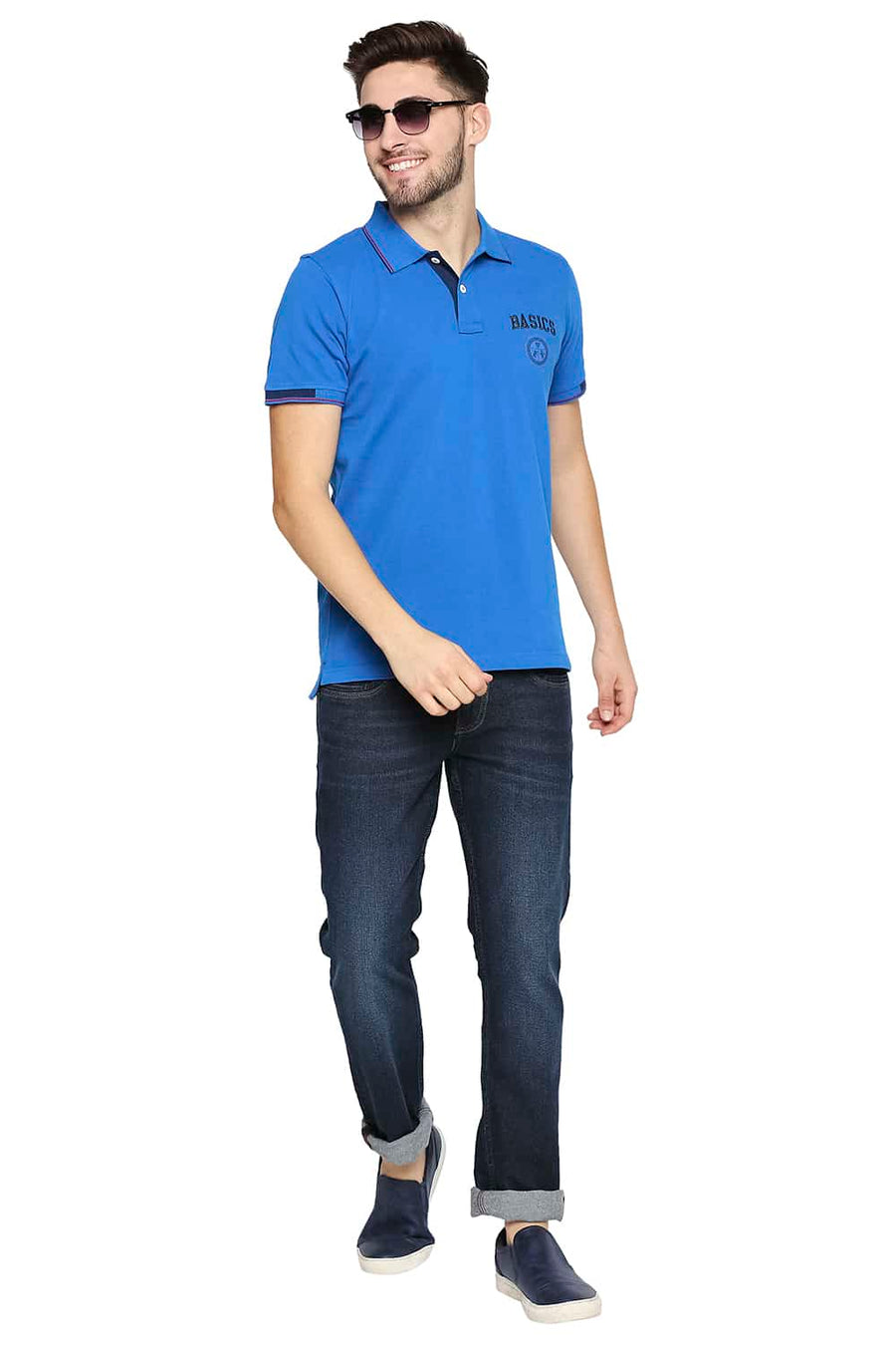 BASICS TORQUE FIT OUTER SPACE STRETCH JEANS