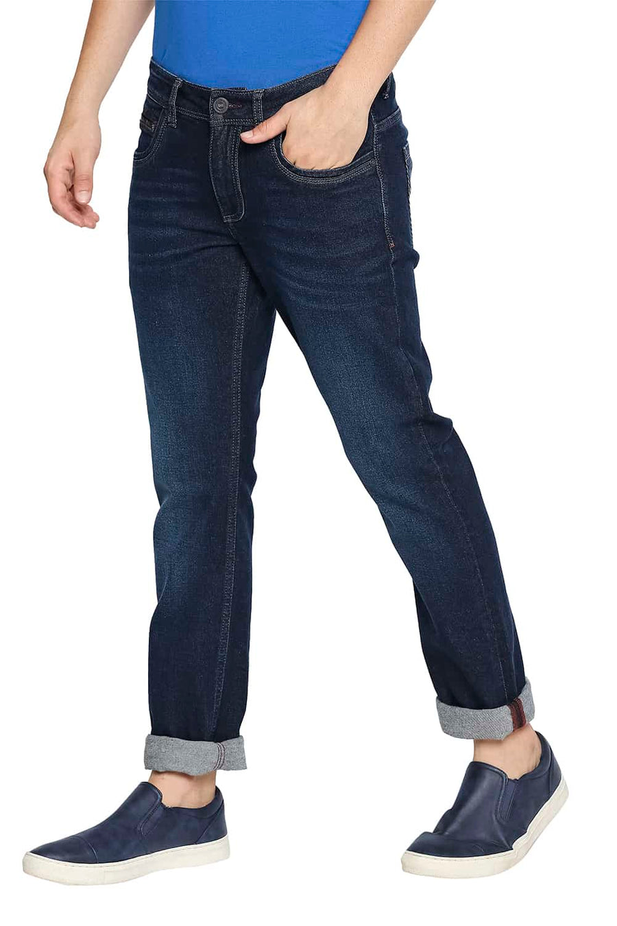 BASICS TORQUE FIT OUTER SPACE STRETCH JEANS