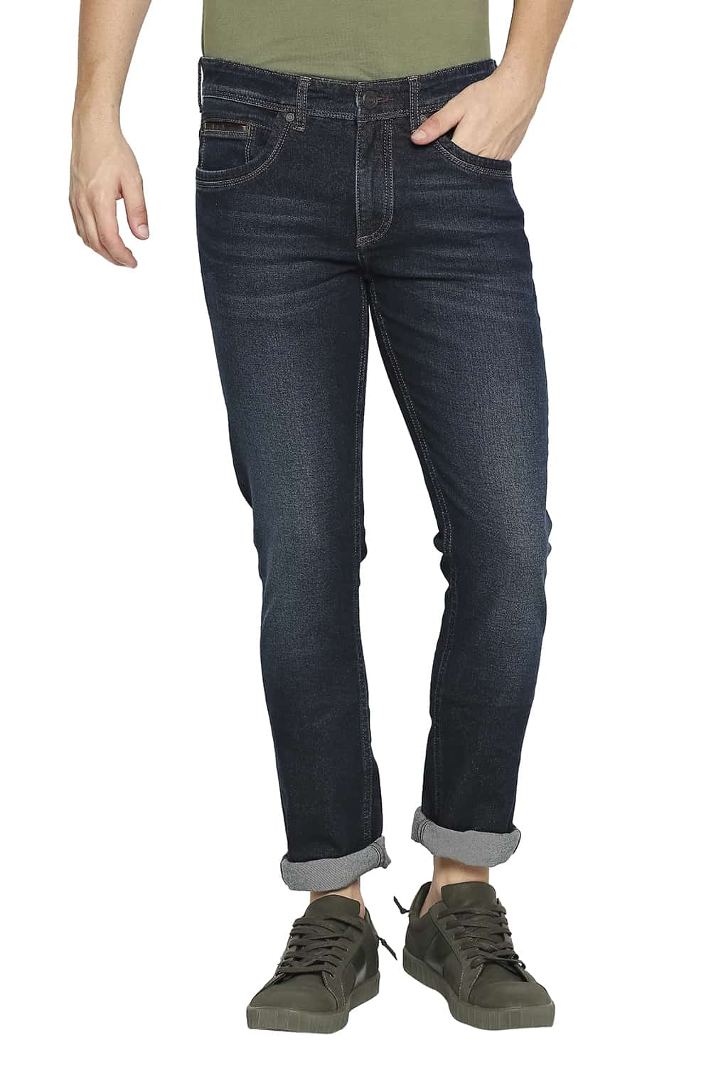 BASICS BLADE FIT STRETCH JEANS