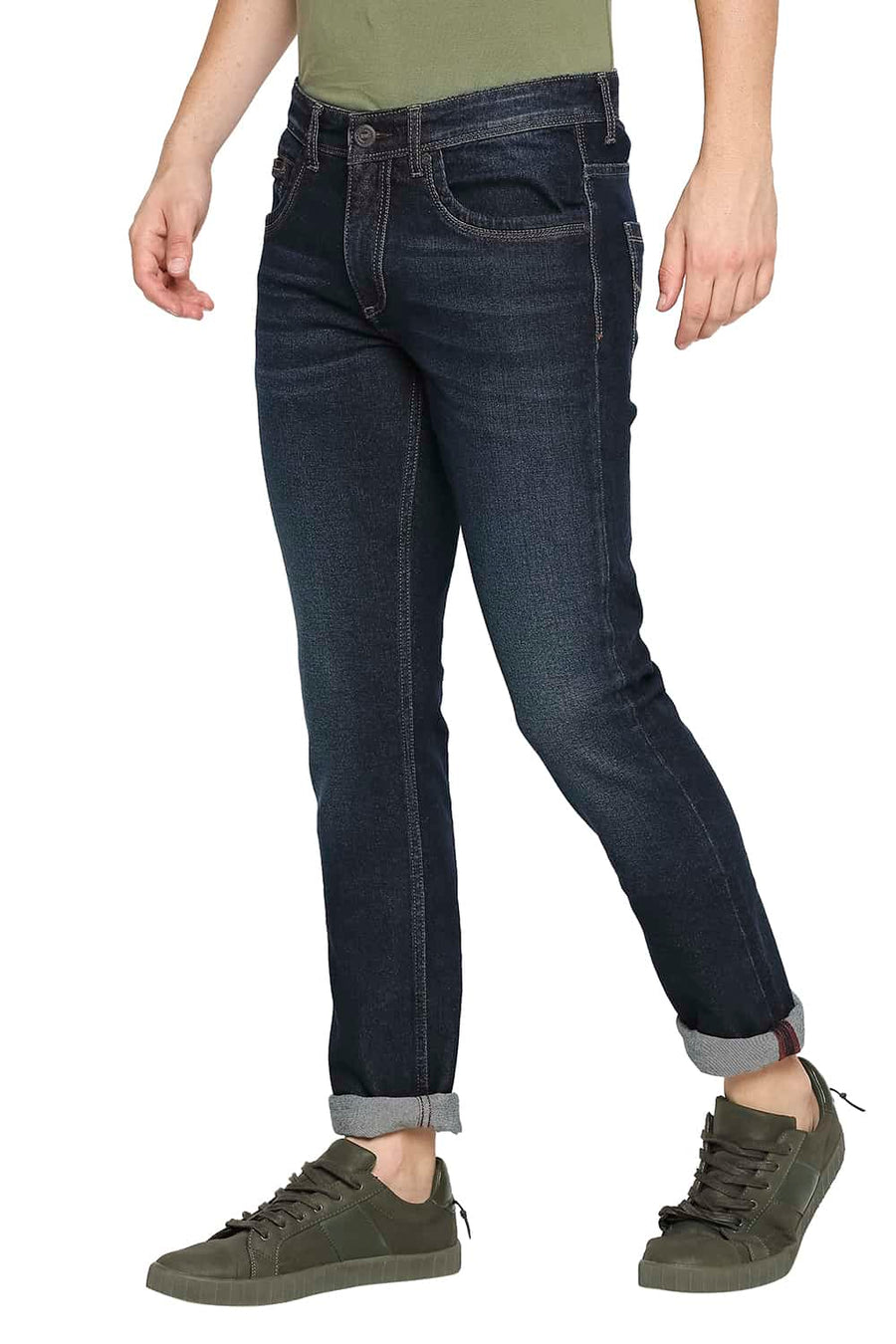 BASICS BLADE FIT OUTER SPACE STRETCH JEANS