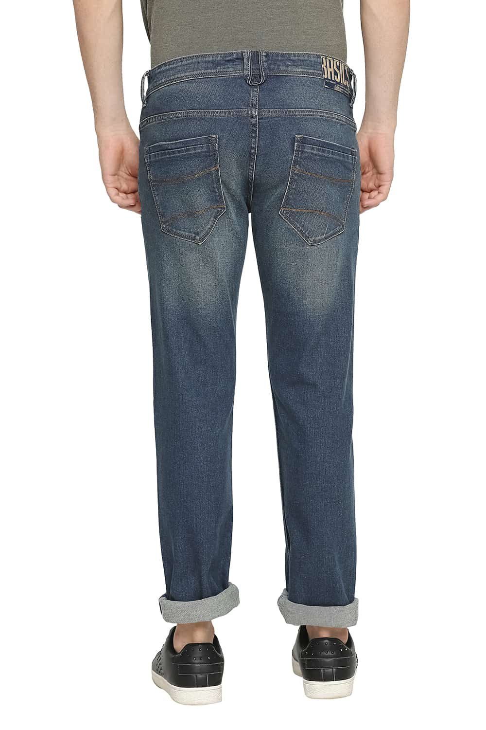 BASICS BLADE FIT STRETCH JEANS