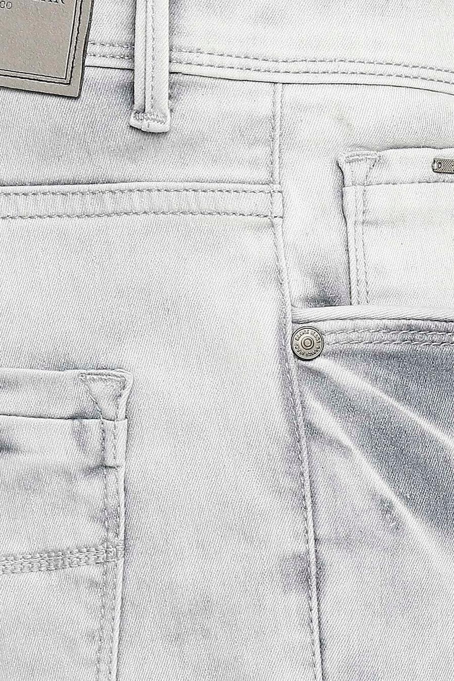 BASICS BLADE FIT OYSTER MUSHROOM STRETCH JEANS
