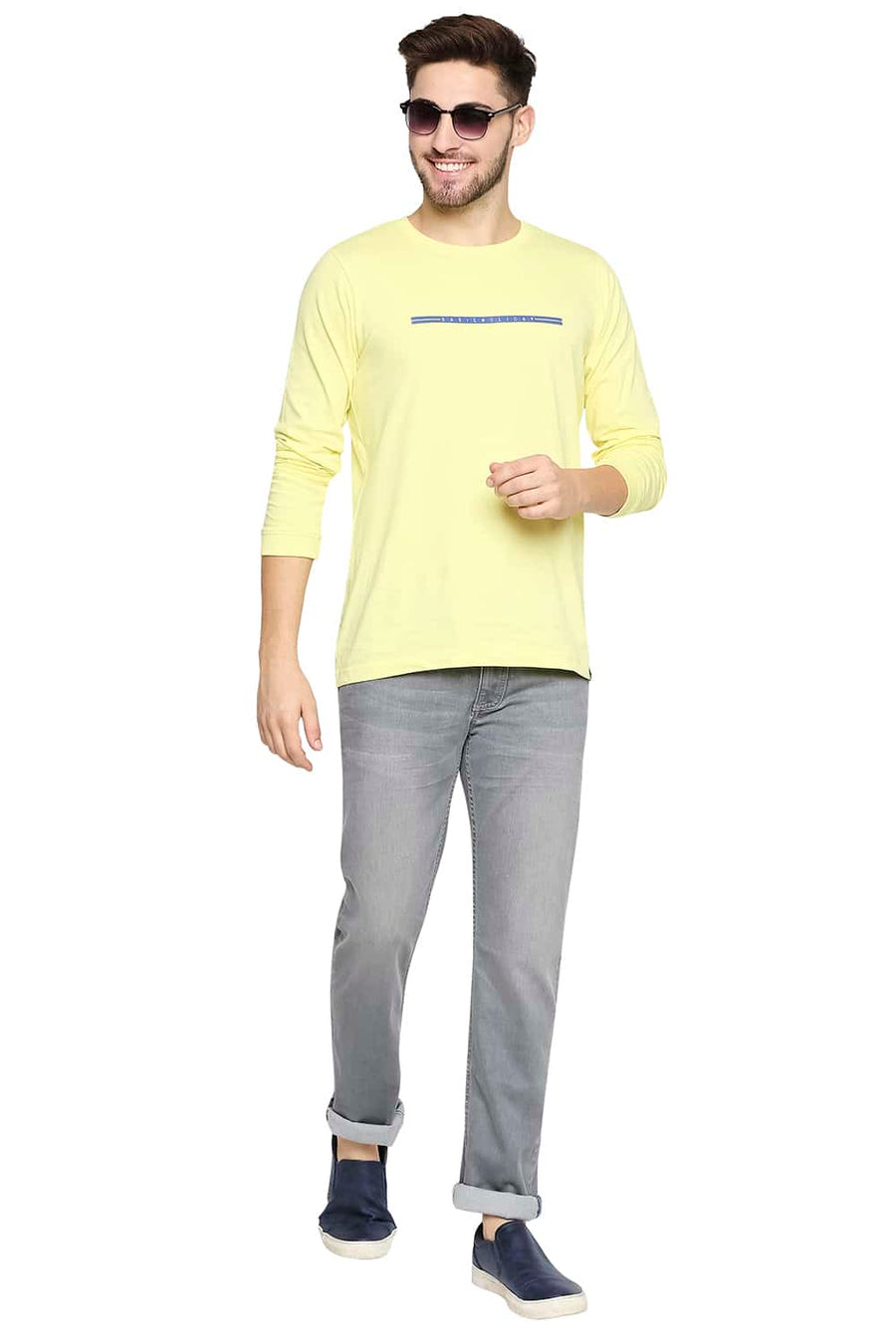 BASICS TORQUE FIT STEEL GRAY STRETCH JEANS