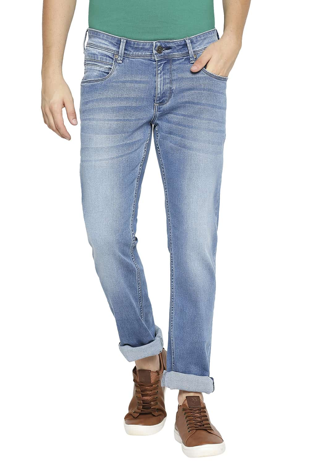 BASICS TORQUE FIT STRETCH JEANS