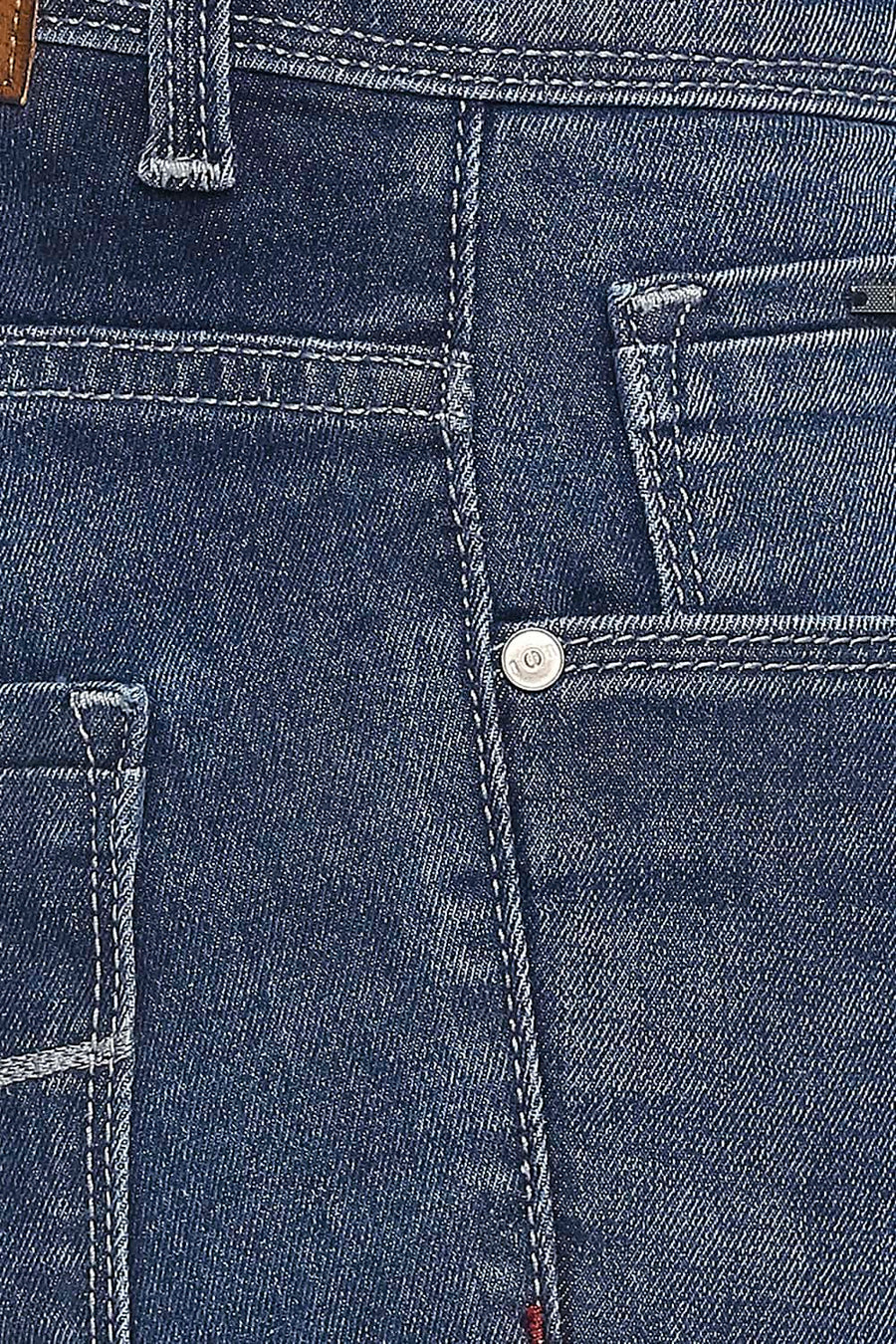 BASICS BLADE FIT ENSIGN BLUE STRETCH JEANS