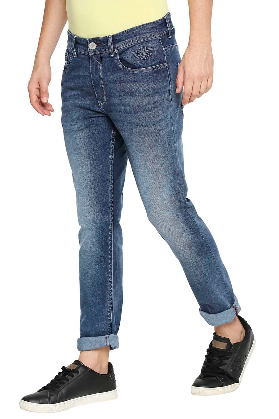 BASICS BLADE FIT ENSIGN BLUE STRETCH JEANS