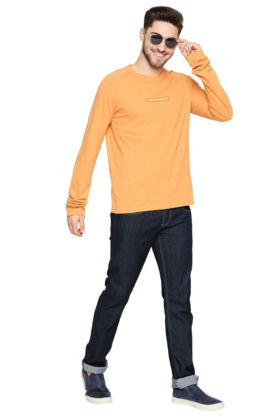 BASICS TORQUE FIT MOOD INDIGO STRETCH JEANS