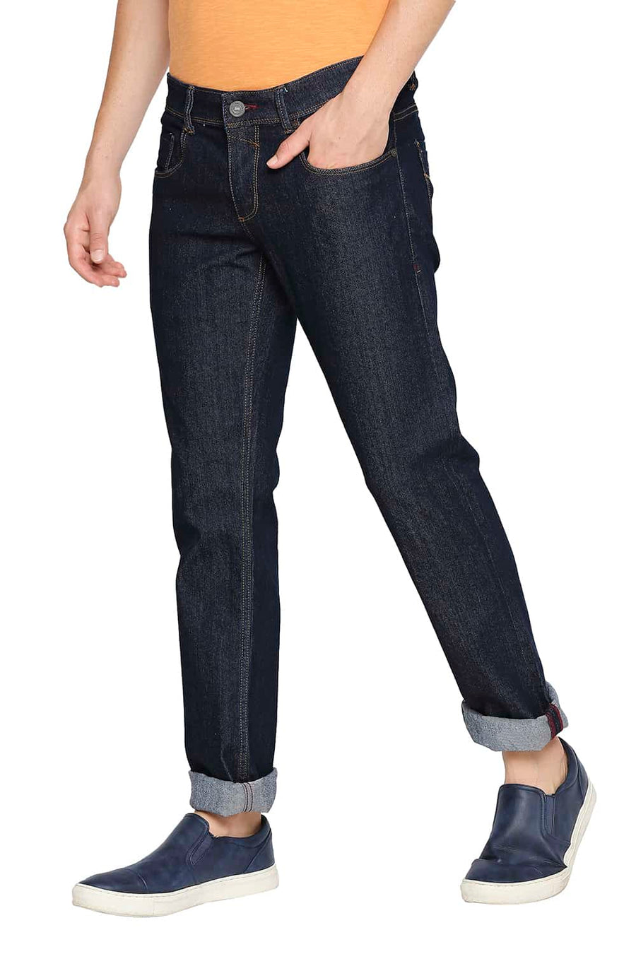BASICS TORQUE FIT MOOD INDIGO STRETCH JEANS