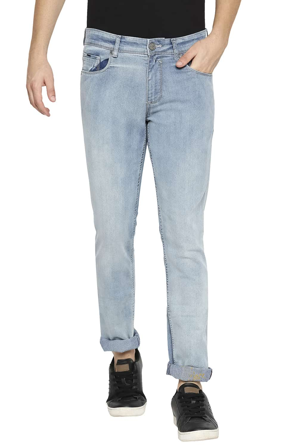 BASICS BLADE FIT STRETCH JEANS