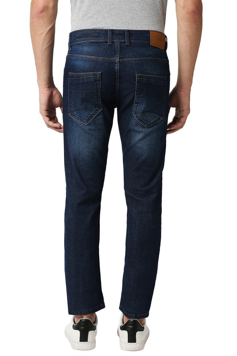 BASICS BLADE FIT DRESS BLUE STRETCH JEANS