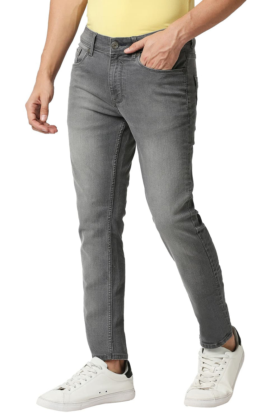 BASICS BLADE FIT ASPHALT STRETCH JEANS