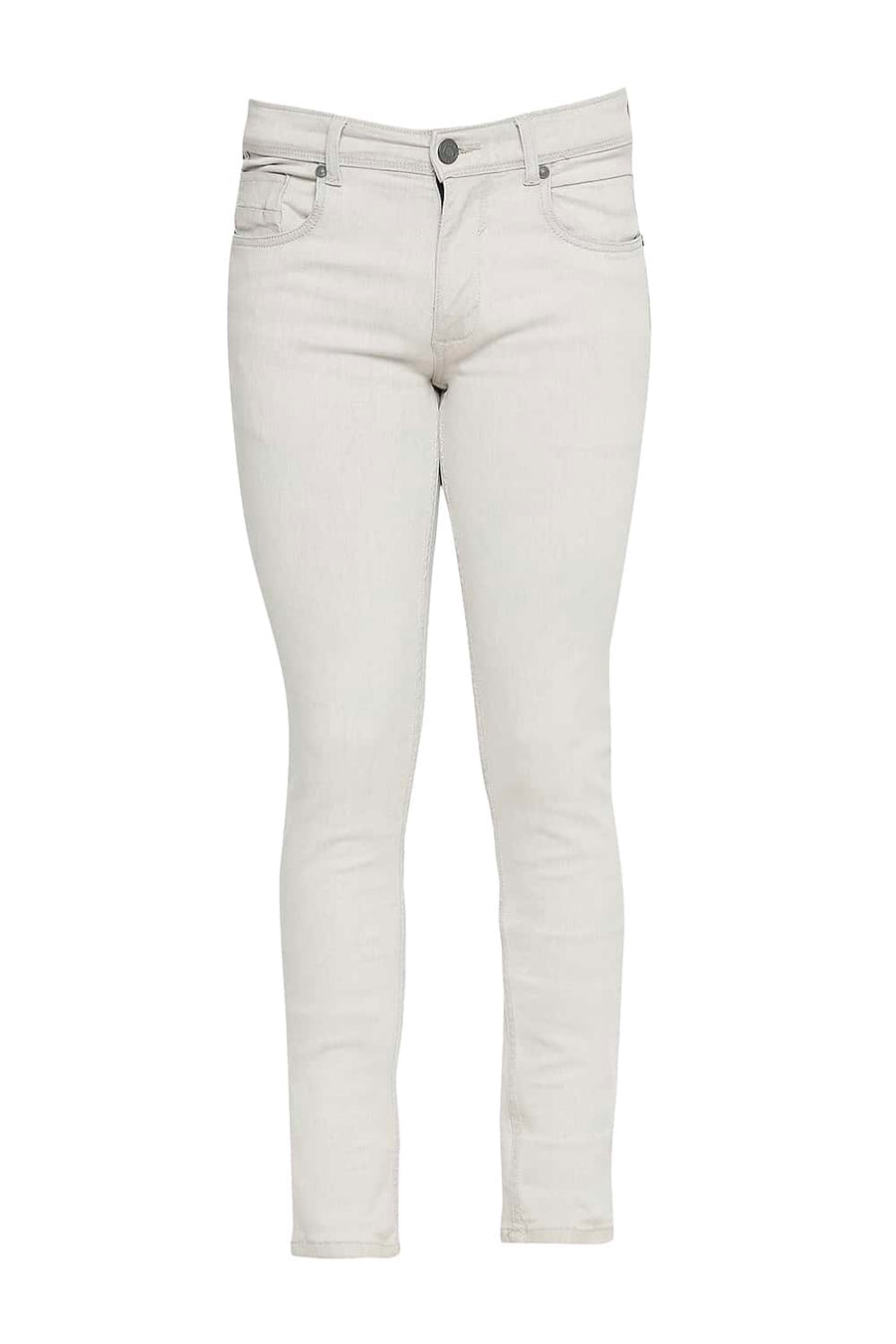 BASICS BLADE FIT SILVER BIRCH STRETCH JEANS
