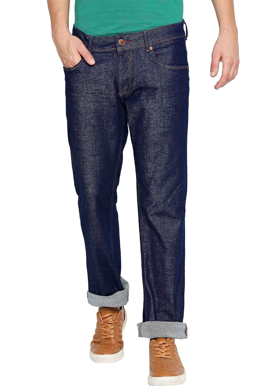 BASICS TORQUE FIT MOOD INDIGO STRETCH JEANS