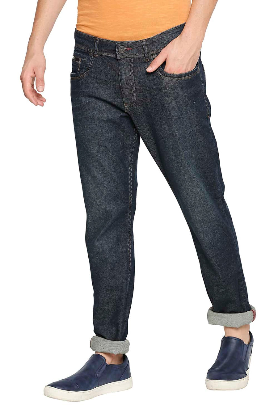BASICS BLADE FIT MOONLIT OCEAN STRETCH JEANS