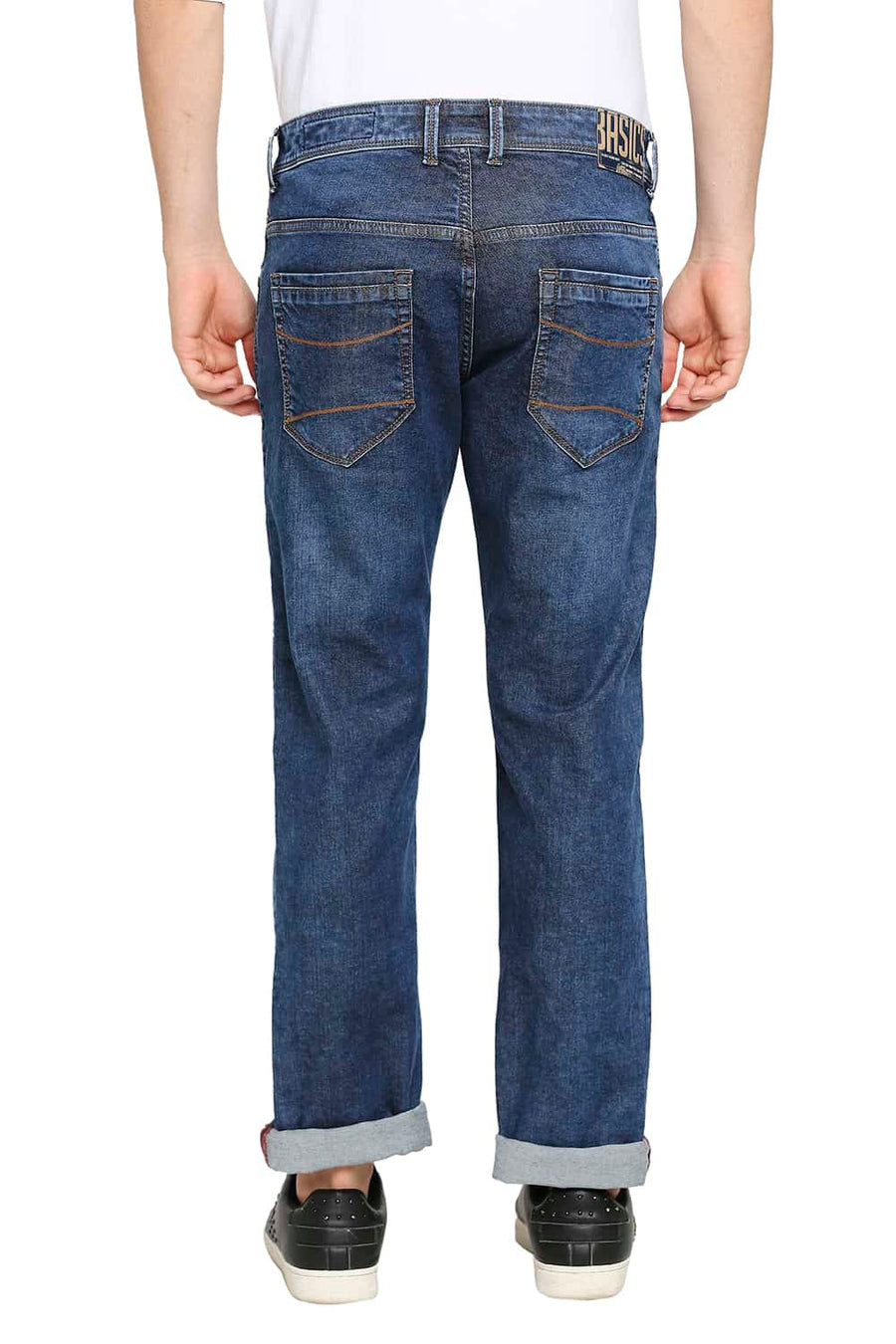 BASICS TORQUE FIT BIJOU BLUE STRETCH JEANS
