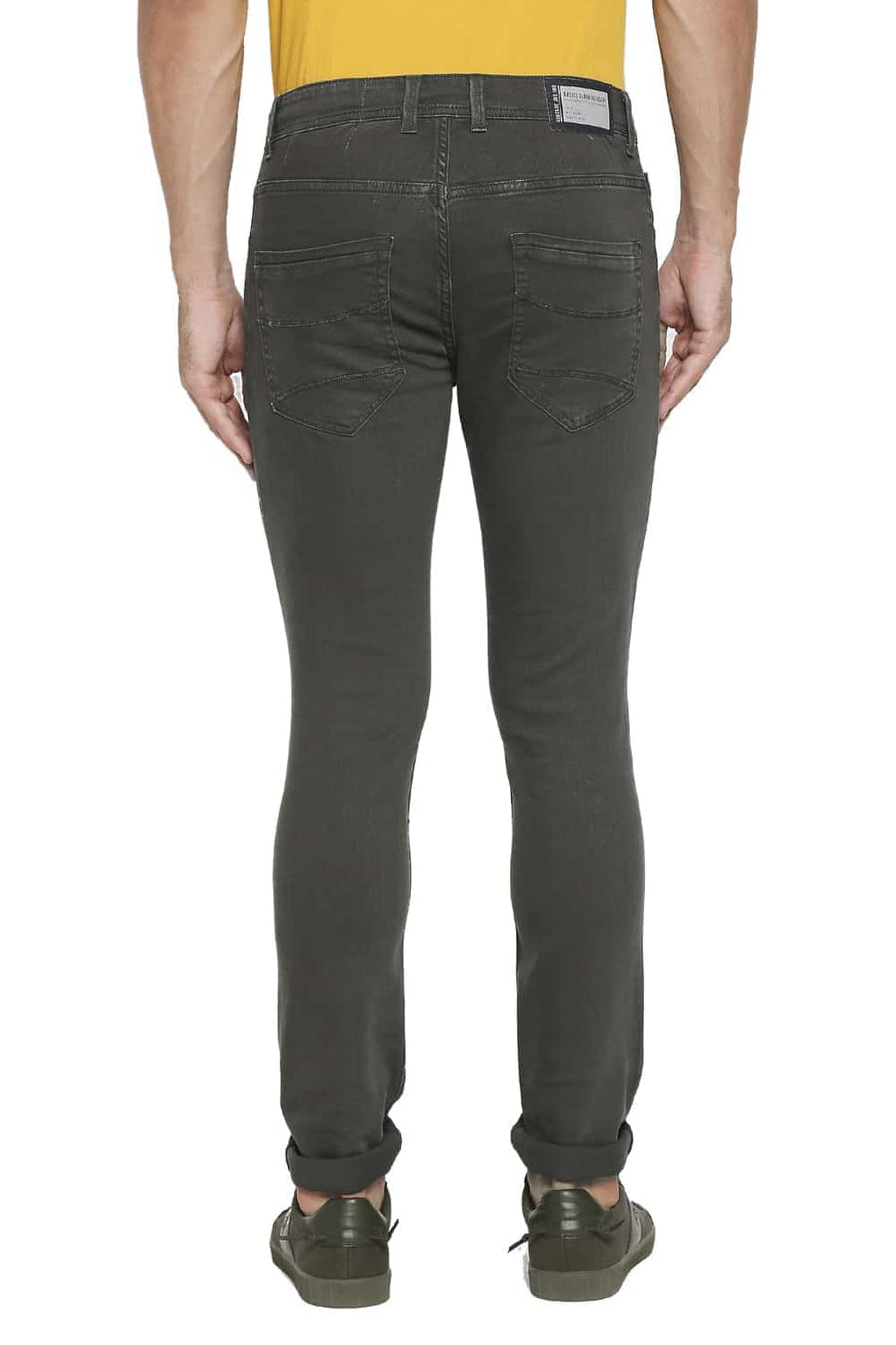 BASICS BLADE FIT GRAPE LEAF STRETCH JEANS