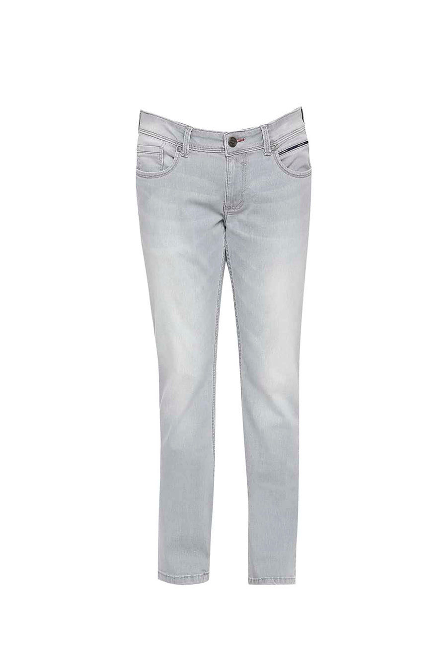 BASICS TORQUE FIT GRAY VIOLET STRETCH JEANS