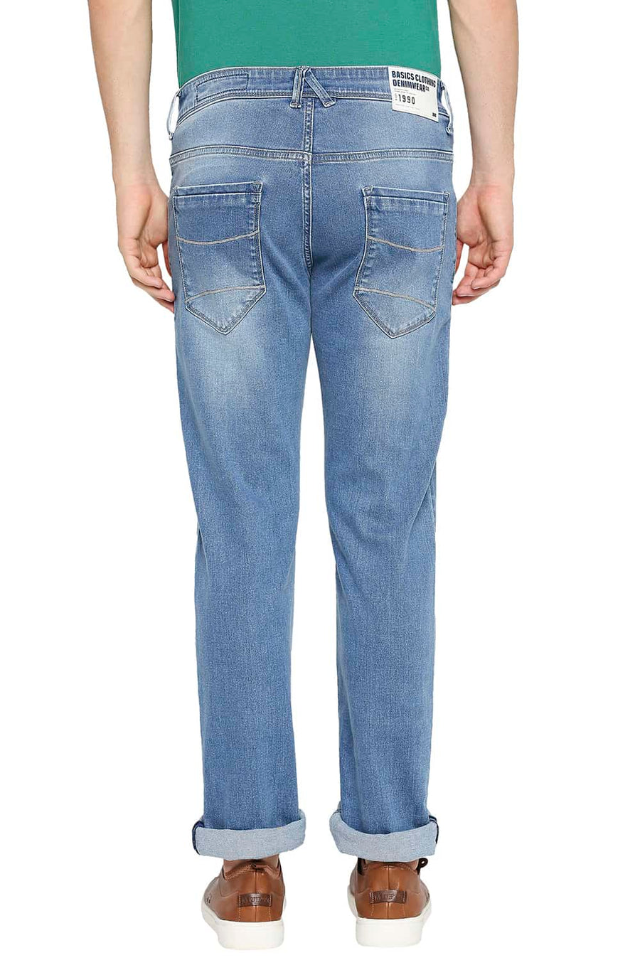 BASICS TORQUE FIT BLUE HORIZON STRETCH JEANS