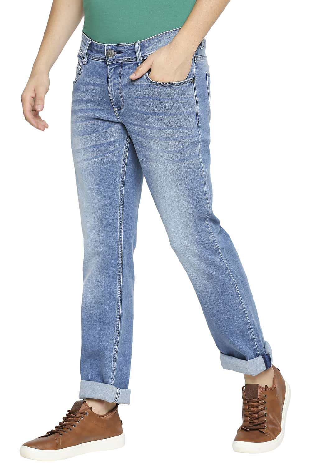 BASICS TORQUE FIT STRETCH JEANS