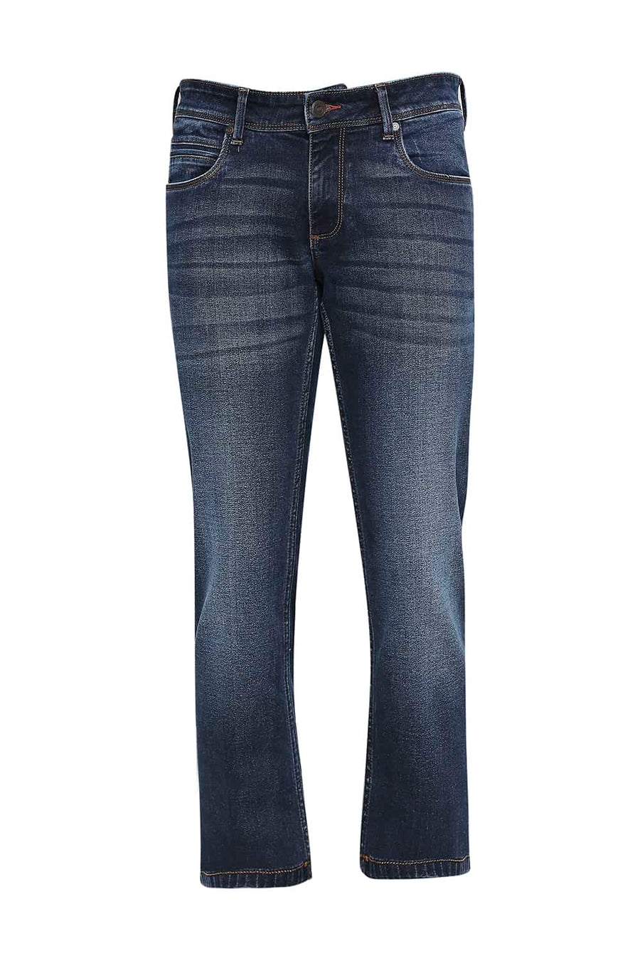 BASICS TORQUE FIT DRESS BLUE STRETCH JEANS