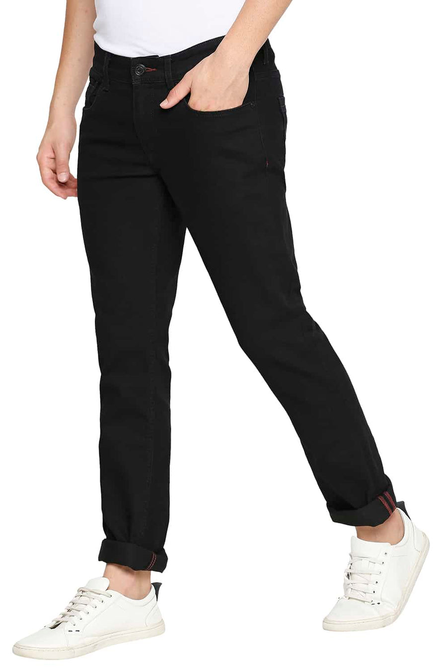 BASICS TORQUE FIT JET SET STRETCH JEANS