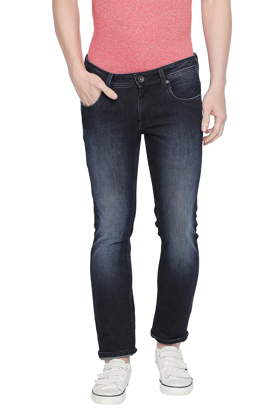 BASICS TORQUE FIT BLUE NIGHTS STRETCH JEAN