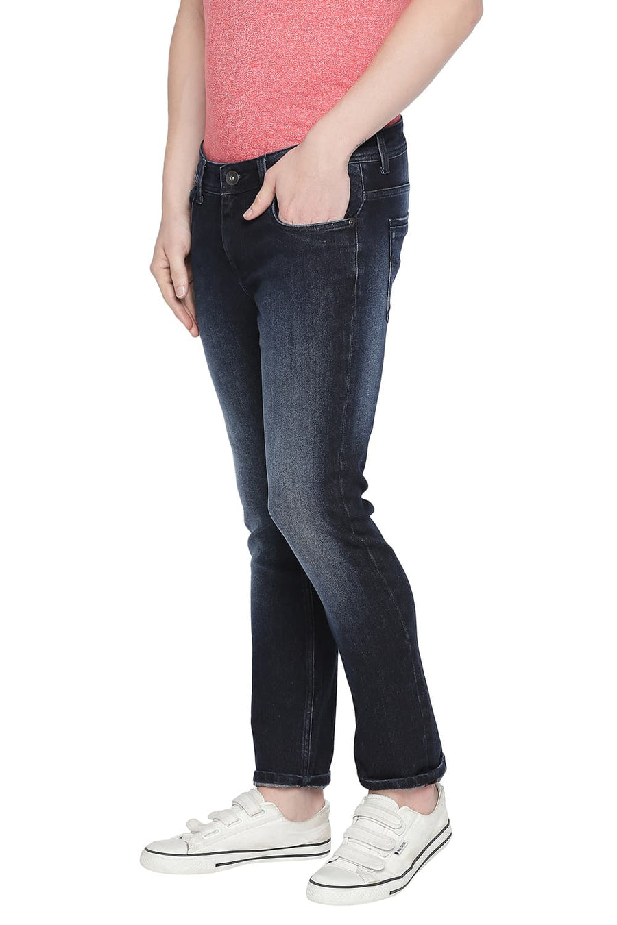 BASICS TORQUE FIT BLUE NIGHTS STRETCH JEAN