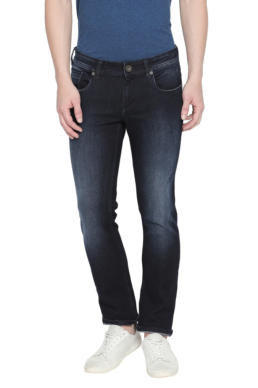 BASICS TORQUE FIT BLUE NIGHTS STRETCH JEAN