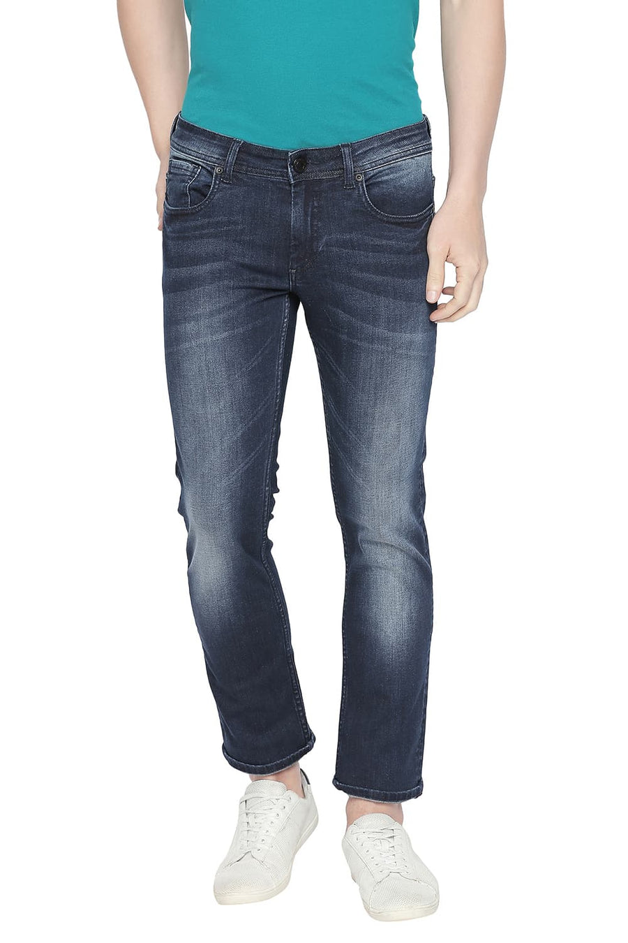 BASICS TORQUE FIT BLUE NIGHTS STRETCH JEAN