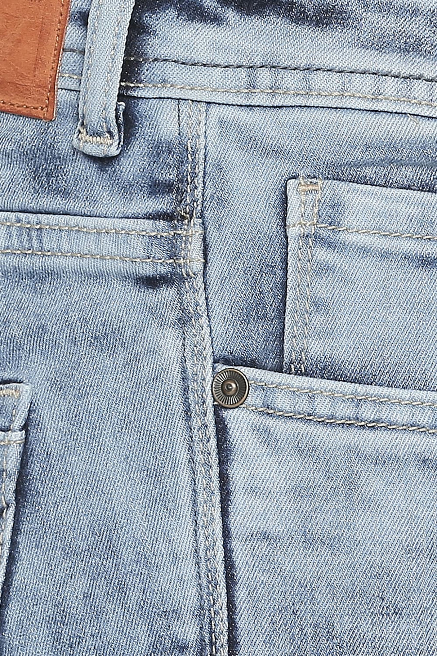 BASICS TORQUE FIT BLUE FOG STRETCH JEAN