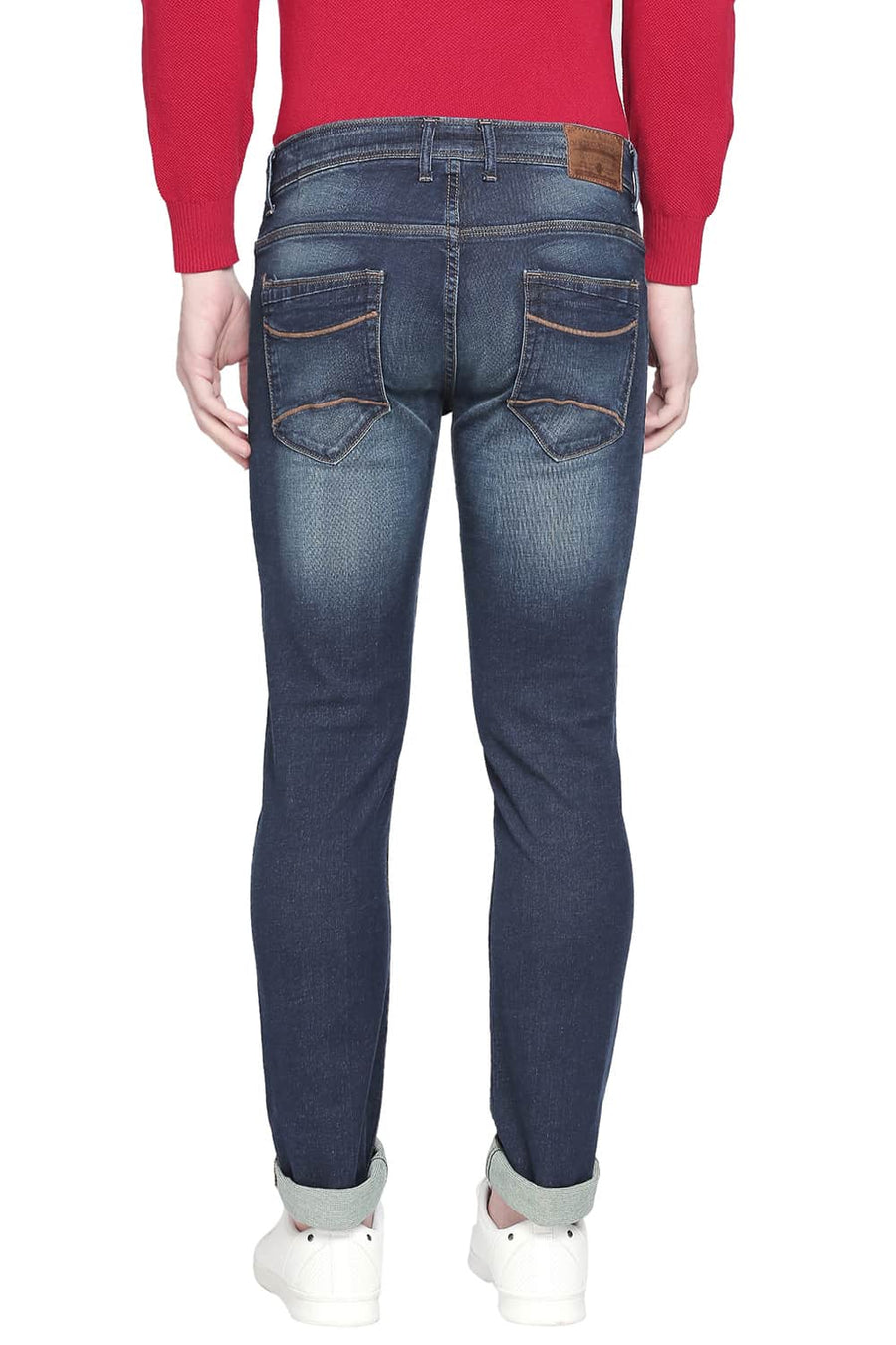 BASICS TORQUE FIT MAJOLICA BLUE STRETCH JEANS