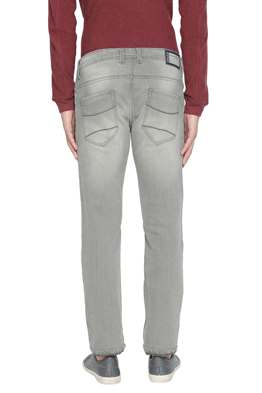 BASICS TORQUE FIT LIME STONE STRETCH JEAN
