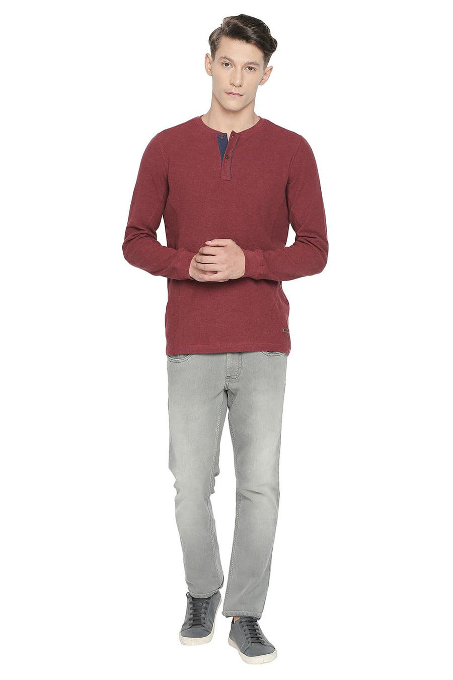 BASICS TORQUE FIT LIME STONE STRETCH JEAN