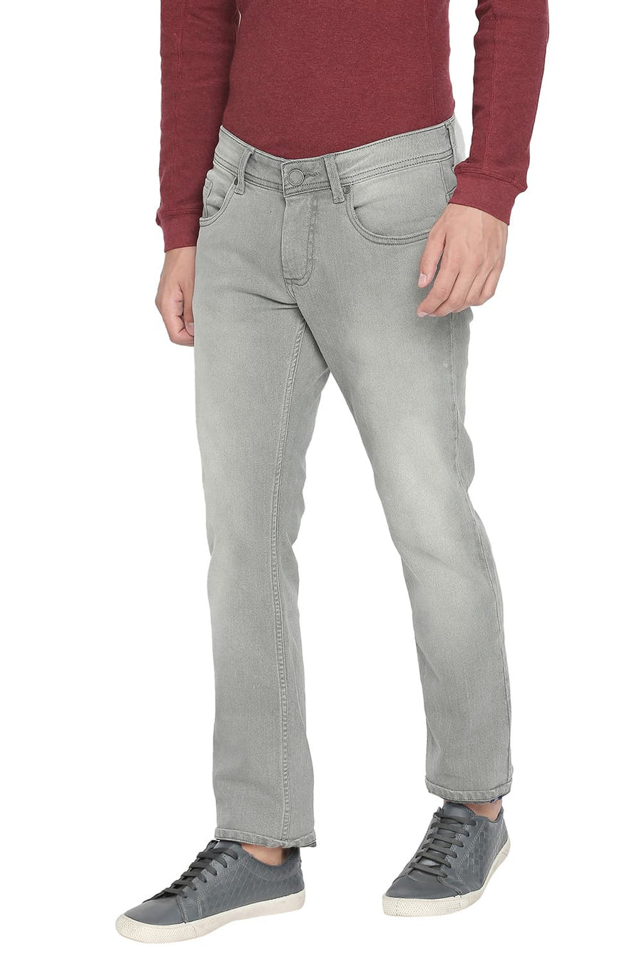 BASICS TORQUE FIT LIME STONE STRETCH JEAN