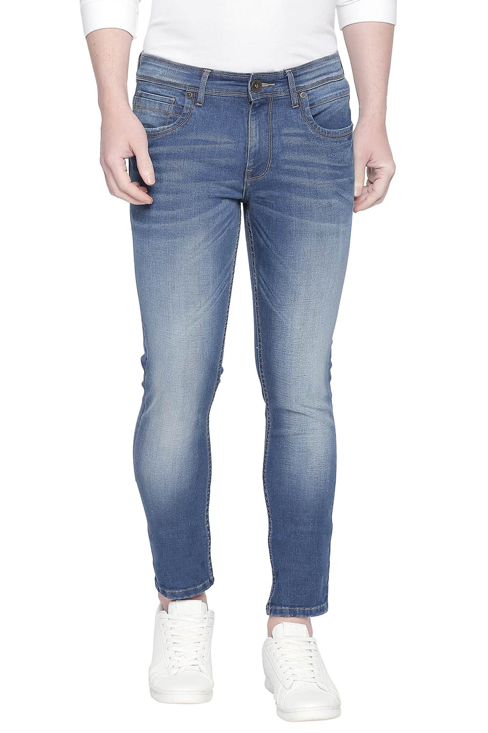 BASICS BLADE FIT STRETCH JEANS