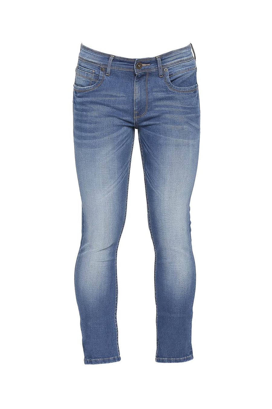 BASICS BLADE FIT MAJOLICA BLUE STRETCH JEANS