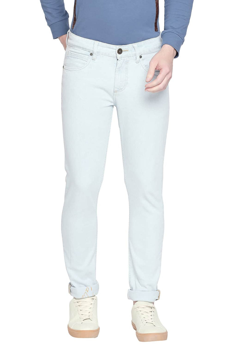 BASICS BLADE FIT SPA BLUE STRETCH JEANS