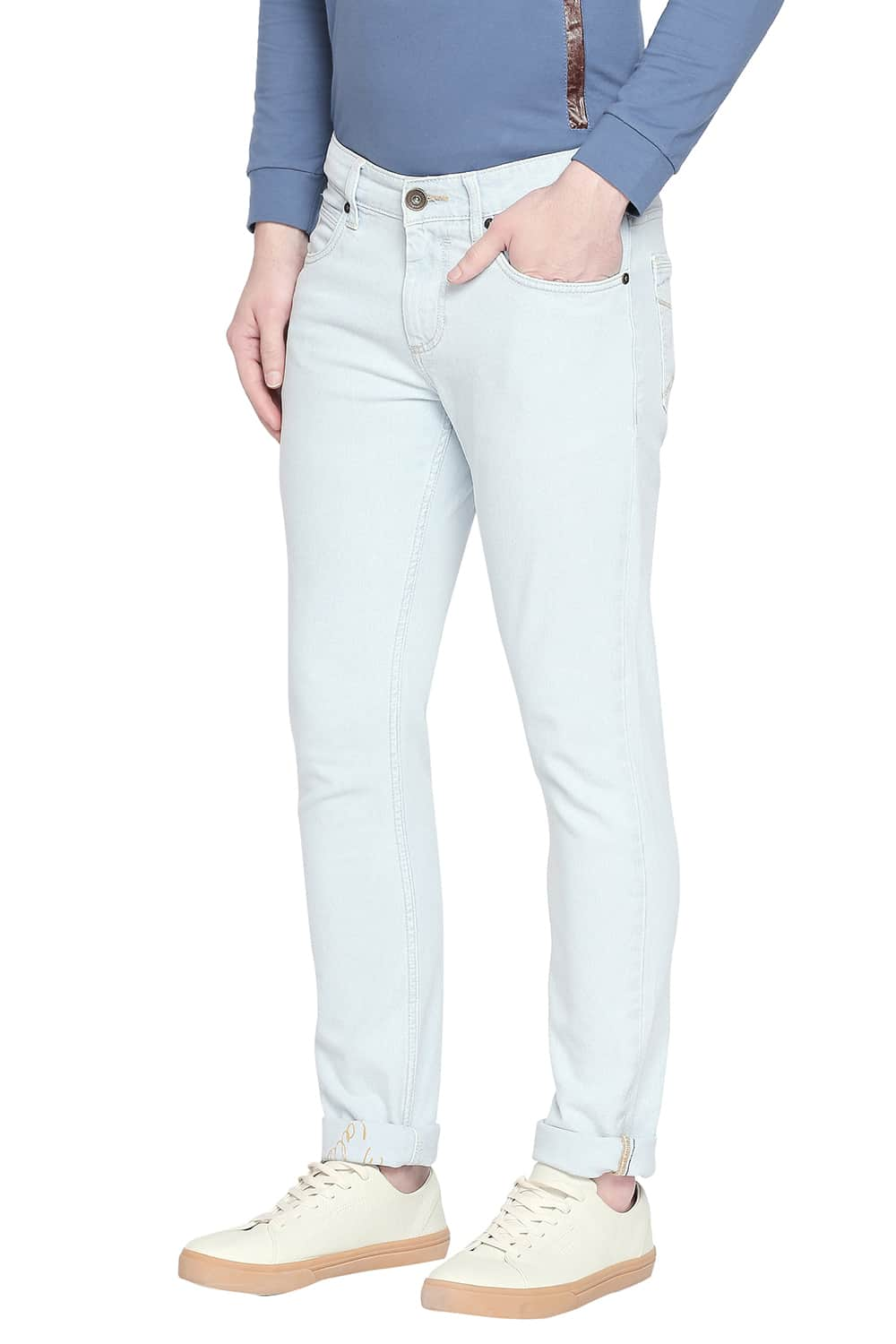 BASICS BLADE FIT STRETCH JEANS