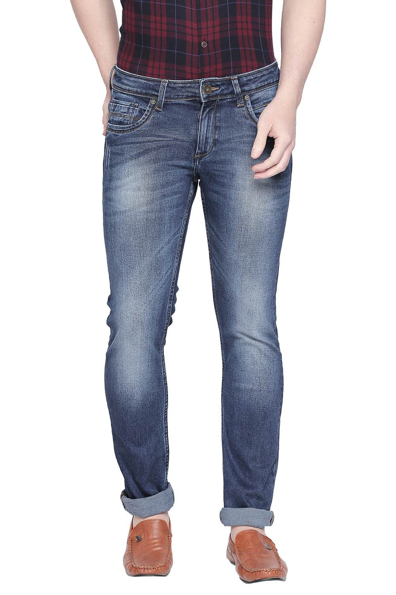 BASICS TORQUE FIT STRETCH JEANS