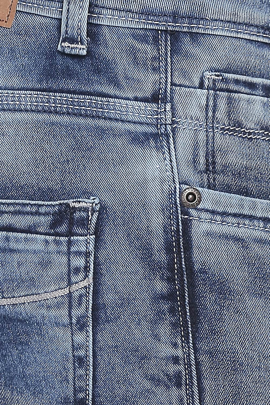 BASICS TORQUE FIT CORONET BLUE STRETCH JEANS