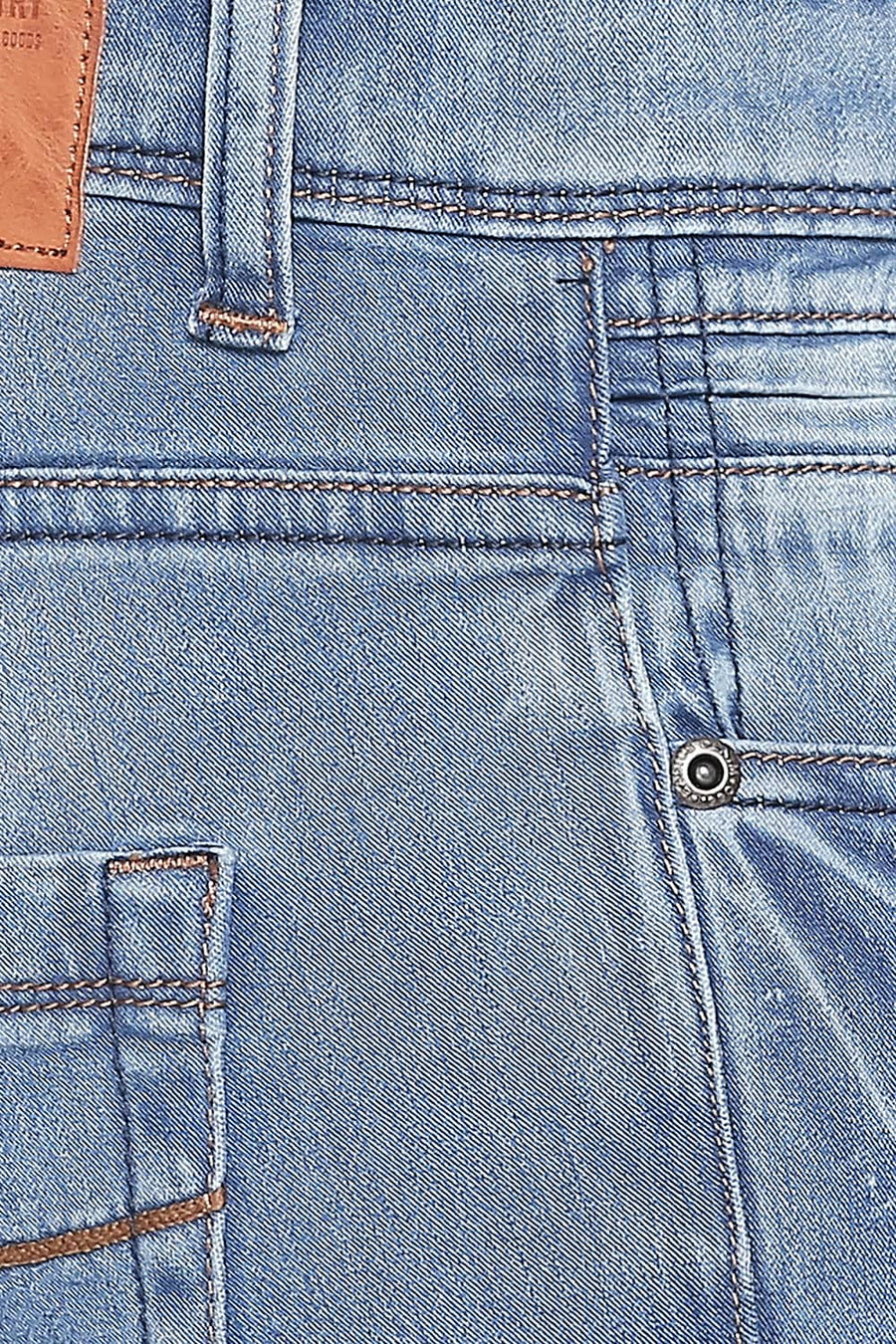 BASICS BLADE FIT CORONET BLUE STRETCH JEANS