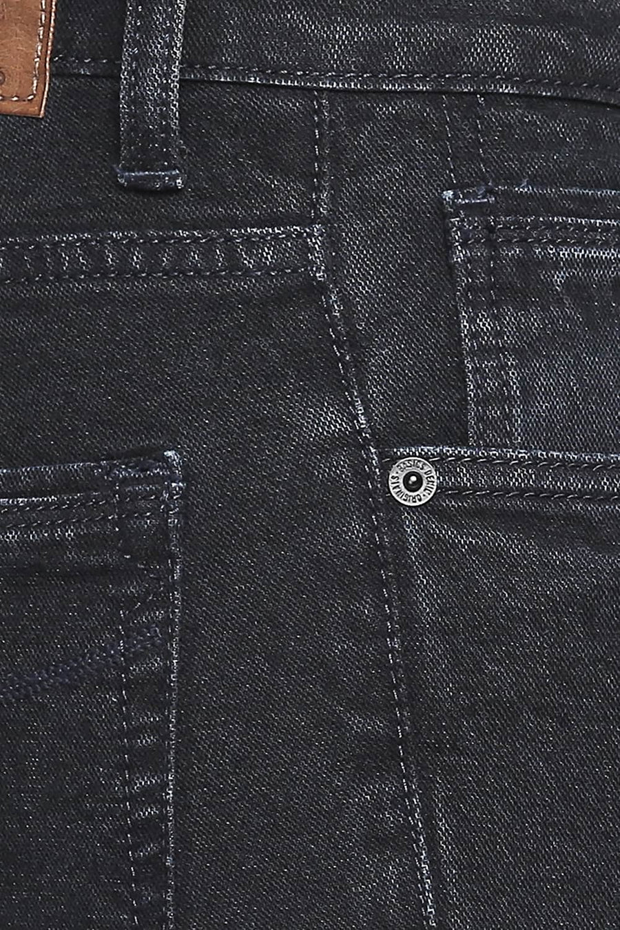 BASICS BLADE FIT BLUEBERRY STRETCH JEANS